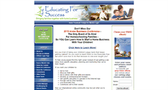 Desktop Screenshot of educatingforsuccess.com